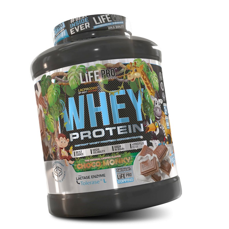 Life Pro Whey Choco Monky 1kg Limited Edition - VolcFit